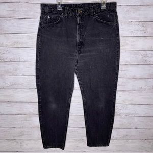 Vintage Levi’s 505 Orange Tab Black Jeans Men’s 38x30